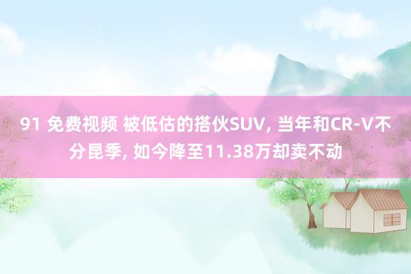 91 免费视频 被低估的搭伙SUV， 当年和CR-V不分昆季， 如今降至11.38万却卖不动