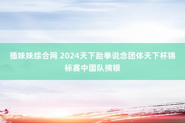 插妹妹综合网 2024天下跆拳说念团体天下杯锦标赛中国队摘银